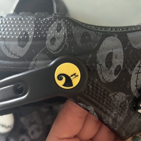 Nightmare before Christmas crocs Jack Disney Tim burton Halloween shoes - Picture 7 of 8